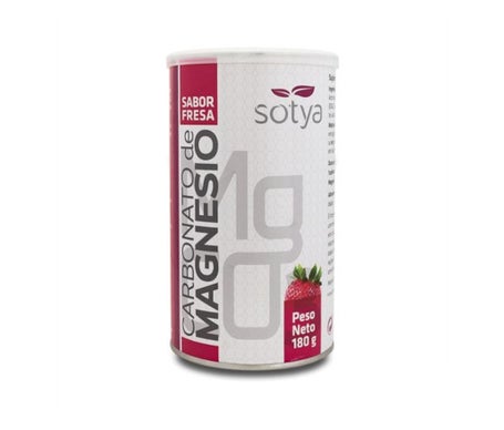 Sotya carbonato de magnesio fresa 180g