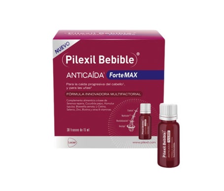 Pilexil Bebible Anticaída Forte Max 30uds