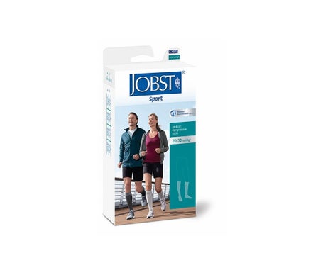 Jobst Sport Ccl1 Calcetín Negro Gris Talla XL 1 Par