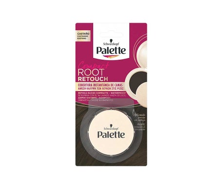 Schwarzkopf Palette Root Retouch Retoca Raíces Compacto Castaño 3g