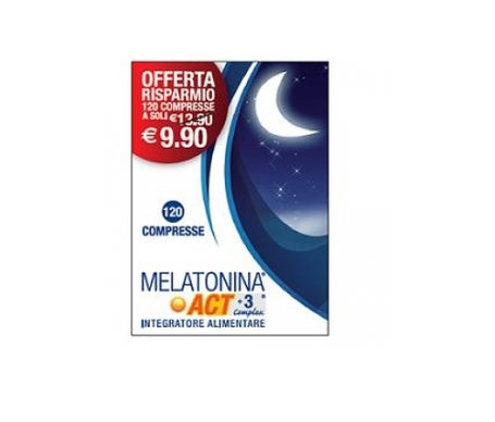 Melatonina Act1Mg+3Complex120
