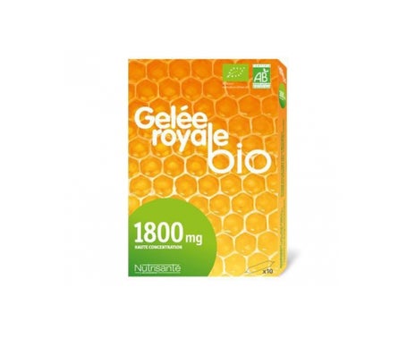 Jalea Real Nutritiva Orgánica 10 ampollas