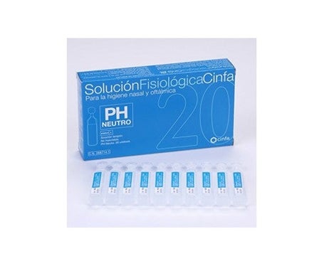 Cinfa solución fisiológica 20uds