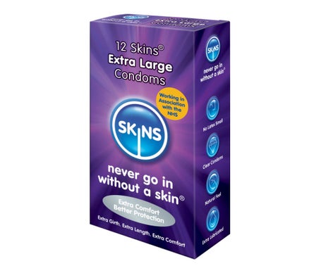 Skins Preservativo XXL 12uds