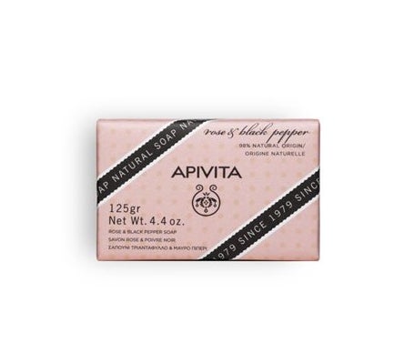 Apivita Jabón Natural Rosa 125g