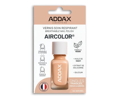 Addax Aircolor Breathable Nail Polish 04 Natural 11 ml