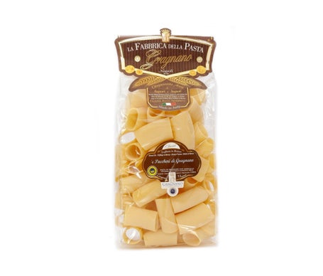 La Fabbrica Pasta Gragnano Miez Paccheri Lisci 500g | Natural Doctor