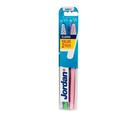 Jordan Cepillo Dental Classic Suave Pack 2uds