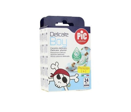 Pic Solution Delicate Antibact Kids Boy 19X72Mm 24 Ud