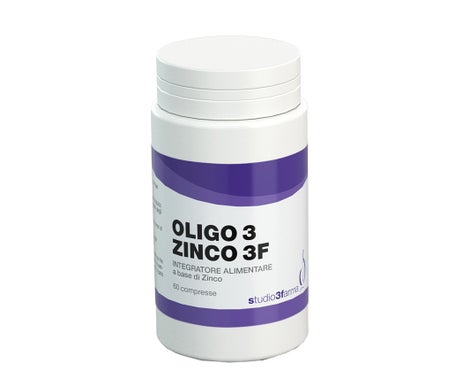 Studio 3 Farma Oligo 3 Zinco Complemento Alimenticio 60 caps de STUDIO 3 FARMA SRL | Natural Doctor