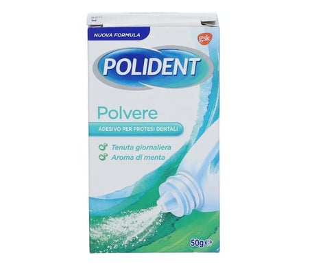 Polident Polvo Adhesivo para Dentaduras Postizas 50g
