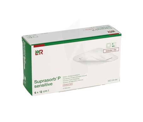 Suprasorb P Sensitive Apósito 6x12 10uds