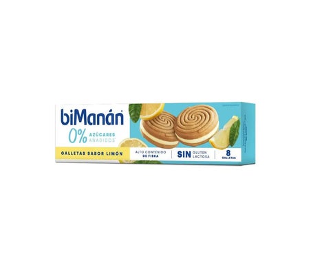 biManán® beKomplett Galletas Sabor Limón 8uds