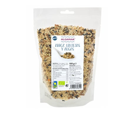 Algamar Arroz Lentejas Algas 500g