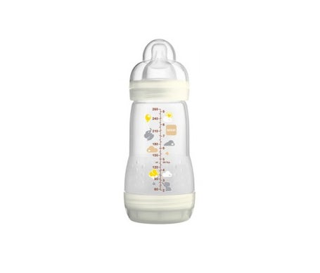 Mam Easy Start Botella Anti-cólico 260ml 0-6 meses Blanco
