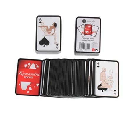 Secretplay Cartas Kamasutra Mini 1ud