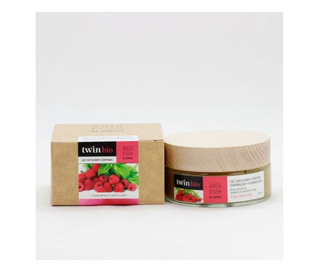 Amapola Twin Bio Exfoliante Frambuesa y Hierbabuena 200ml