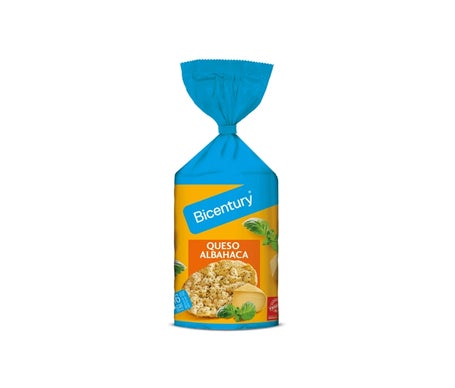 Bicentury Tortitas Maíz Queso Albahaca 120g