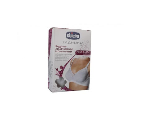 Chicco MD Sujetador Lactancia Algodón Blanco 5C 1ud