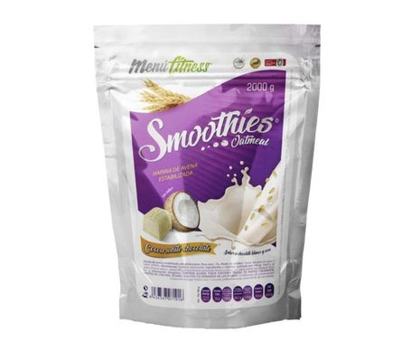 Menufitness Smoothies Oat Meal Chocolate Blanco 1000g