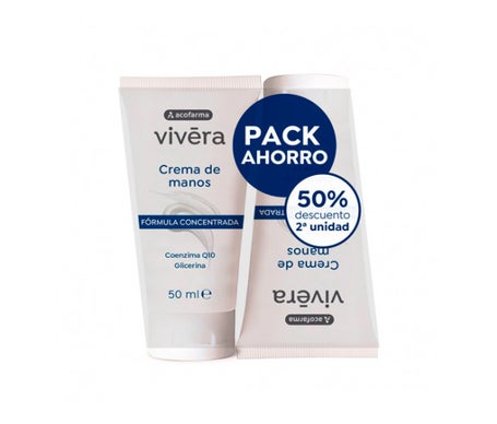 Vivera Pack Crema de Manos Concentrada 2x50ml
