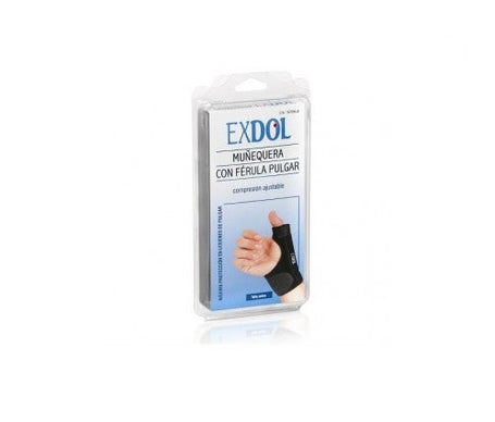 Exdol Muñequera Férula Pulgar neopreno 1ud