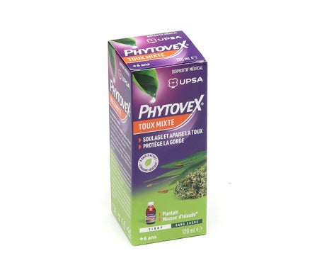 Phytovex Jarabe para la Tos Mixto sin Azúcar 120ml