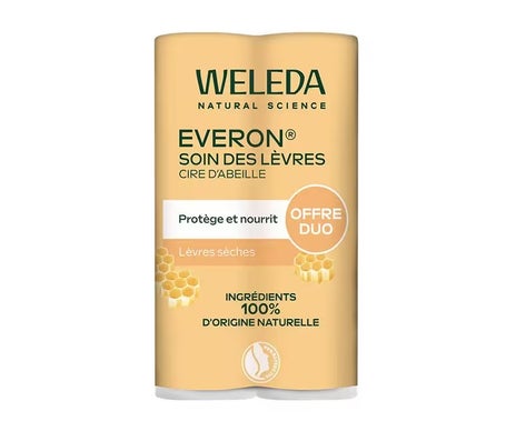Weleda Everon Protector Labial Cera de Abeja 2x4,8gr