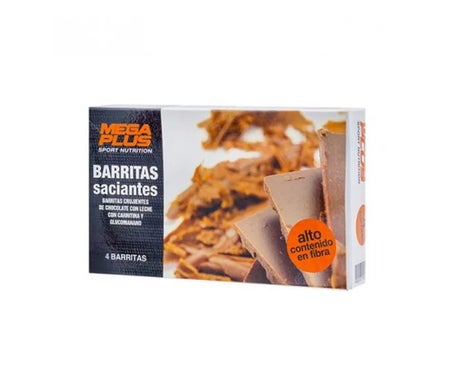 Mega Plus Barritas Saciantes 4uds