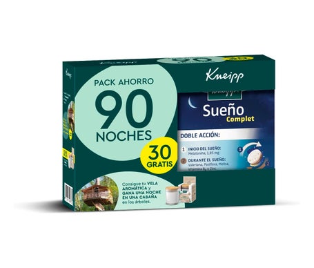 Kneipp Pack Sueño Complet 30comp + 60comp