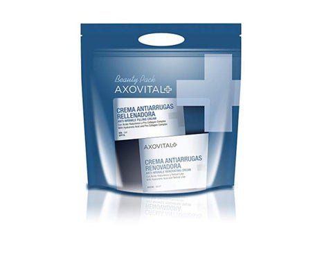 Axovital Tratamiento Antiarrugas Pack de Crema Antiarrugas de Día + Crema de Noche