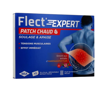 'Flect''Expert Parche Caliente Harpagofito 5 uds'
