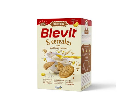 Blevit® Superfibra 8 Cereales y Galleta María 500g