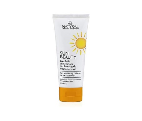 Natysal Sun Beauty Crema Activadora Bronceado 200ml