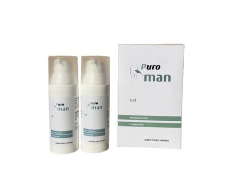 Puroman Gel Lubricante Íntimo D-Mannosio 2x50ml