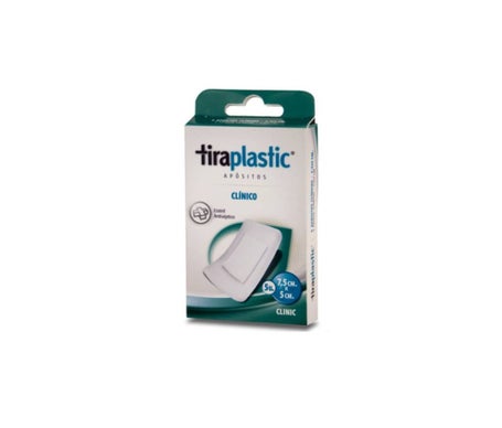 Tiraplastic Apósito Resistentes al Agua 7.5x5cm 5uds