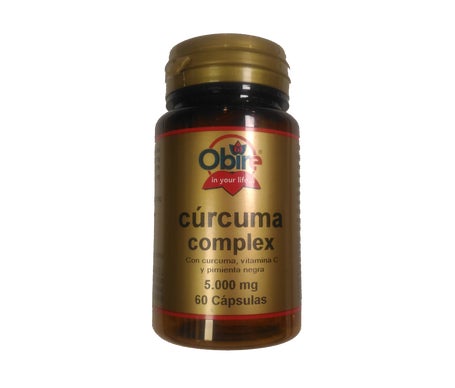 Obire Cúrcuma Vitamina C Pimienta 60caps
