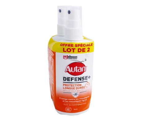 Autan Pack Defensa Protección Larga Duración Spray 2x100ml