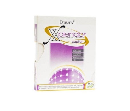 Drasanvi Anticaida Xplendor Capilar 24 Cápsulas