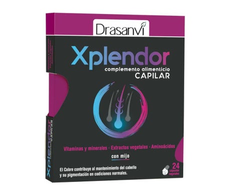 Drasanvi Anticaida Xplendor Capilar 24 Cápsulas