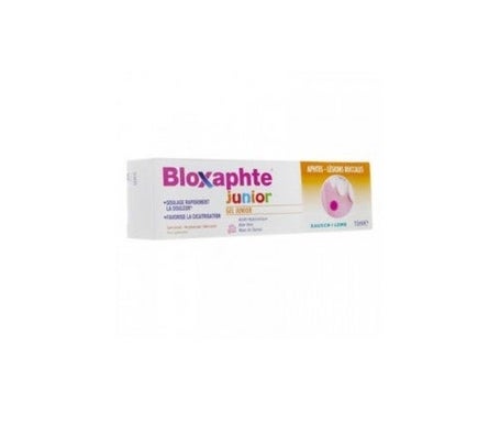 Bloxaphte Junior Mouth Ulcers Gel and Mouth Transfers Tubo de 15 ml