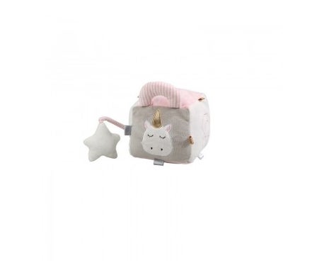 Kiokids Unicornio Cuadrado Sonajero 1ud