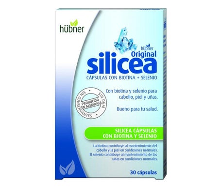 Hübner Silicea + Biotina + Selenio 30 cáps.