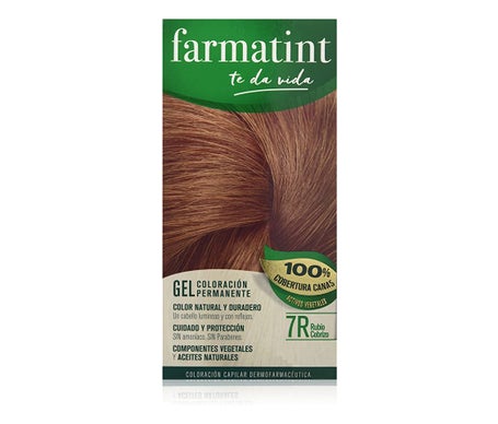 Farmatint Gel 7R Rubio Cobrizo 135ml