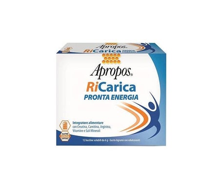 Apropos RiCarica Energía Lista Sobres 12x6g