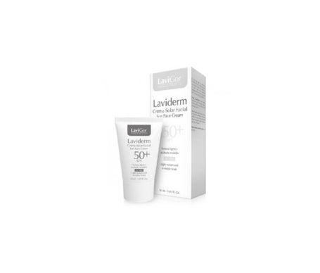 Lavigor Laviderm Crema Solar Facial SPF50 Oil Free 50ml