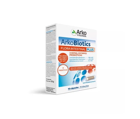 Arkopharma Arkobiotics Flora Intestinal Plus 10 caps