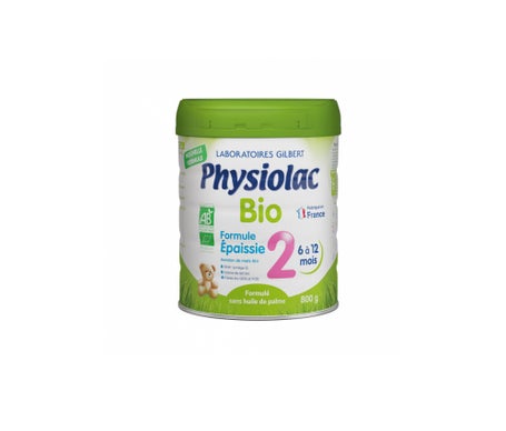 Physiolac Bio 2 thickened formula (800 g) - Alimentación del bebé