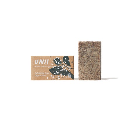 Unii Jabón Exfoliante Ecológico de Menta 100gr