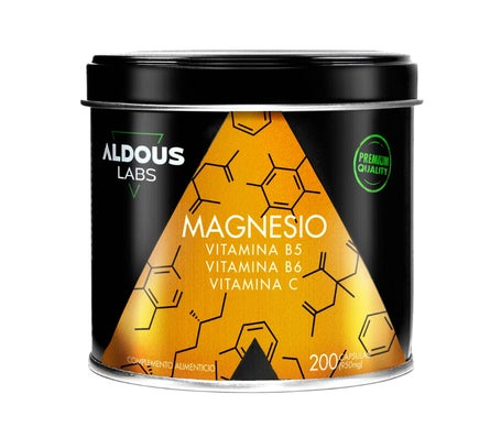 Aldous Labs Magnesio con Vitamina C B5 y B6 200caps